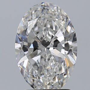 2.01 carat, E colour, VS1 clarity, Oval shape, Natural Diamond.