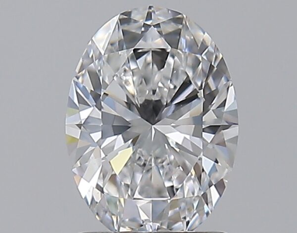 1.2 carat, D colour, VS2 clarity, Oval shape, Natural Diamond.