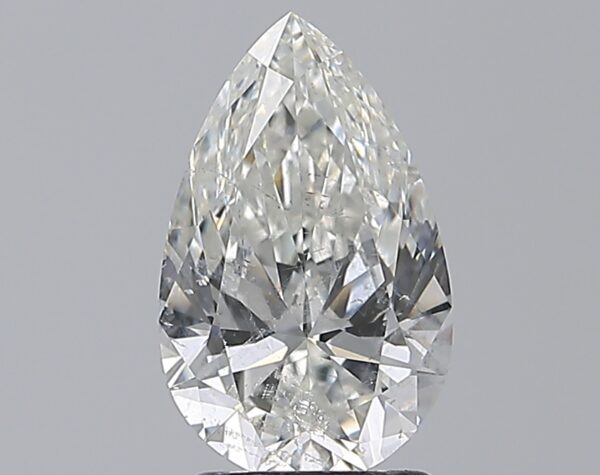 2.01 carat, G colour, SI2 clarity, Pear shape, Natural Diamond.