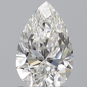 1 carat, F colour, VS1 clarity, Pear shape, Natural Diamond.