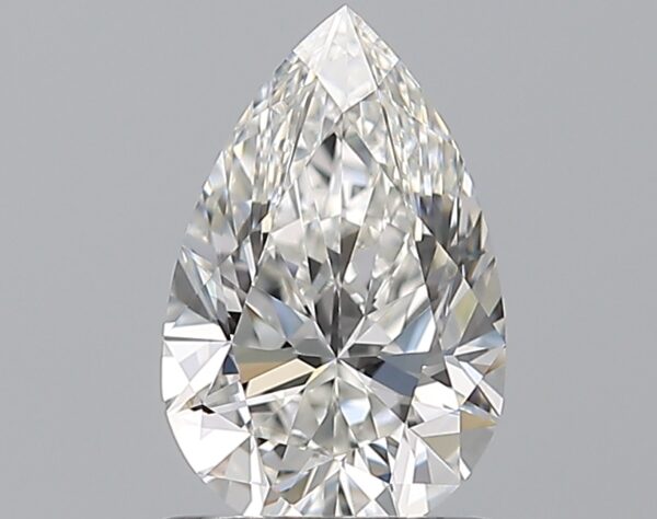 1 carat, F colour, VS1 clarity, Pear shape, Natural Diamond.