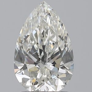 1.51 carat, H colour, SI1 clarity, Pear shape, Natural Diamond.