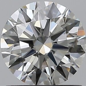 0.96 carat, H colour, VVS2 clarity, Round shape, Natural Diamond.