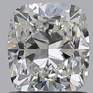 1.02 carat, H colour, VS2 clarity, Cushion shape, Natural Diamond.