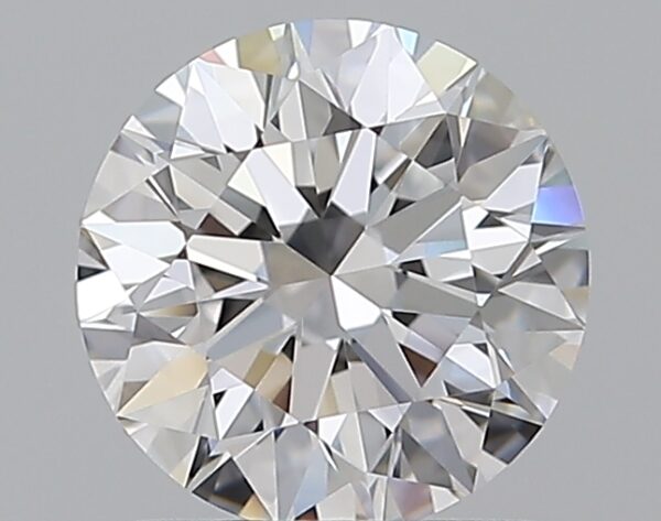 1.01 carat, D colour, VVS1 clarity, Round shape, Natural Diamond.