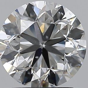 2 carat, F colour, SI1 clarity, Round shape, Natural Diamond.