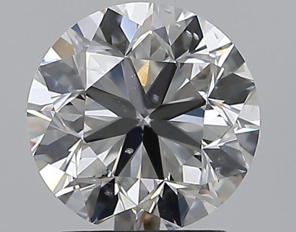 2 carat, F colour, SI1 clarity, Round shape, Natural Diamond.