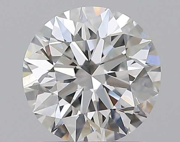 1.09 carat, F colour, VVS2 clarity, Round shape, Natural Diamond.
