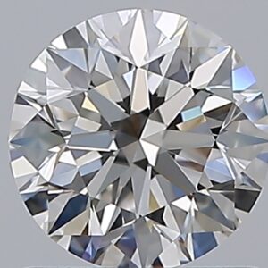 1 carat, F colour, VVS2 clarity, Round shape, Natural Diamond.