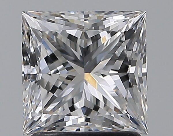 1.7 carat, G colour, VS2 clarity, Princess shape, Natural Diamond.