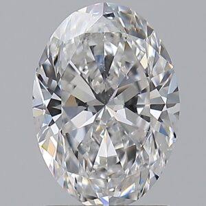 1.7 carat, E colour, SI1 clarity, Oval shape, Natural Diamond.