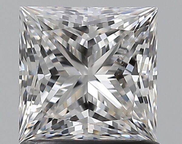 1.03 carat, H colour, SI1 clarity, Princess shape, Natural Diamond.