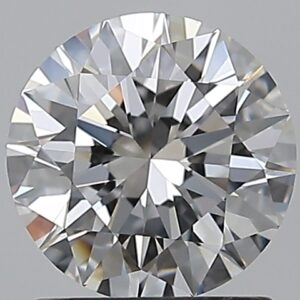 1.29 carat, E colour, VS1 clarity, Round shape, Natural Diamond.