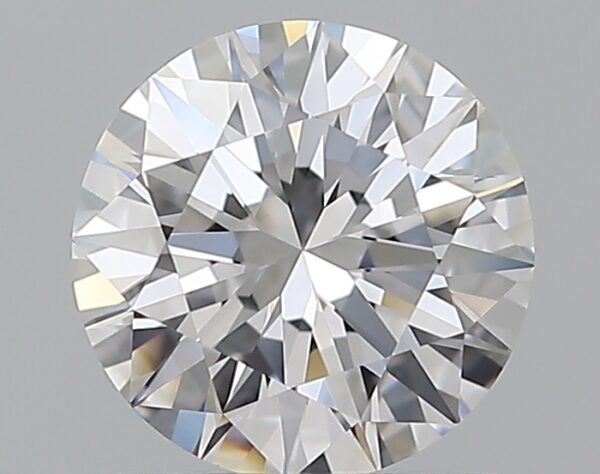 1.13 carat, D colour, IF clarity, Round shape, Natural Diamond.