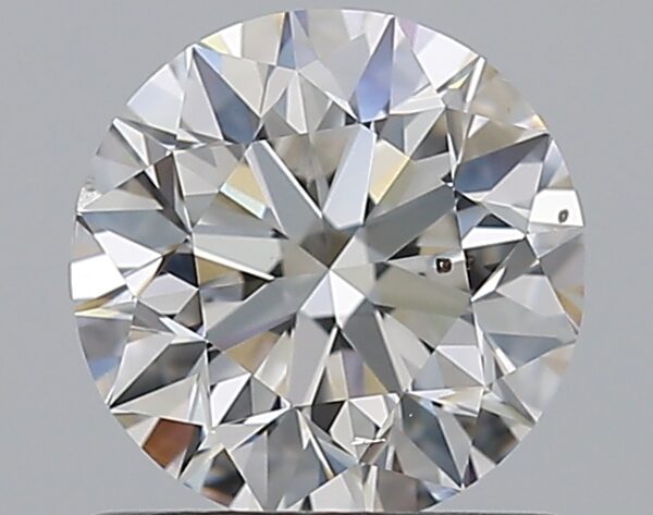 1 carat, F colour, SI1 clarity, Round shape, Natural Diamond.