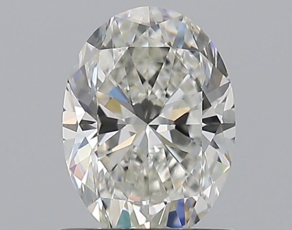 0.96 carat, H colour, VS2 clarity, Oval shape, Natural Diamond.