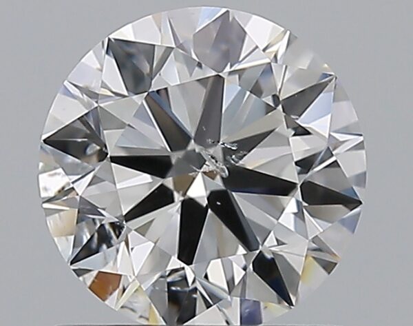 1 carat, D colour, SI2 clarity, Round shape, Natural Diamond.