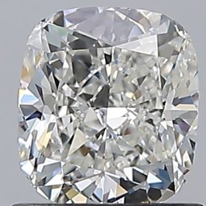 1 carat, H colour, VVS2 clarity, Cushion shape, Natural Diamond.