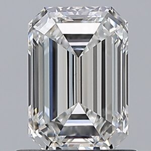1.02 carat, F colour, VS1 clarity, Emerald shape, Natural Diamond.