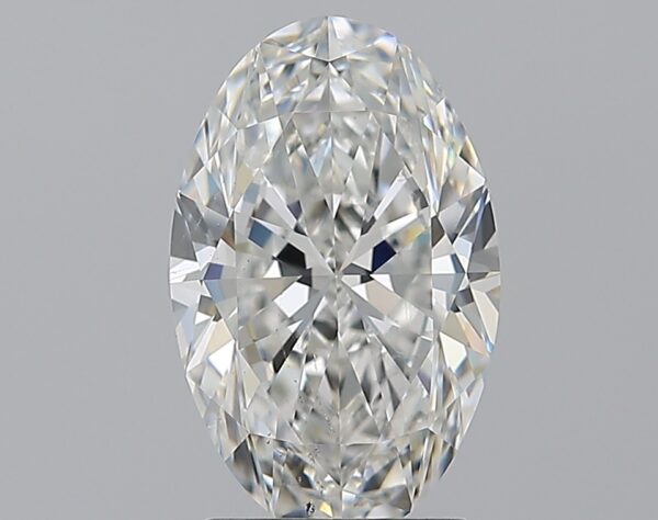 2.51 carat, G colour, SI1 clarity, Oval shape, Natural Diamond.