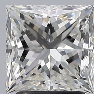 2.29 carat, H colour, IF clarity, Princess shape, Natural Diamond.