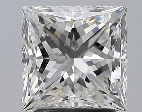 2.29 carat, H colour, IF clarity, Princess shape, Natural Diamond.