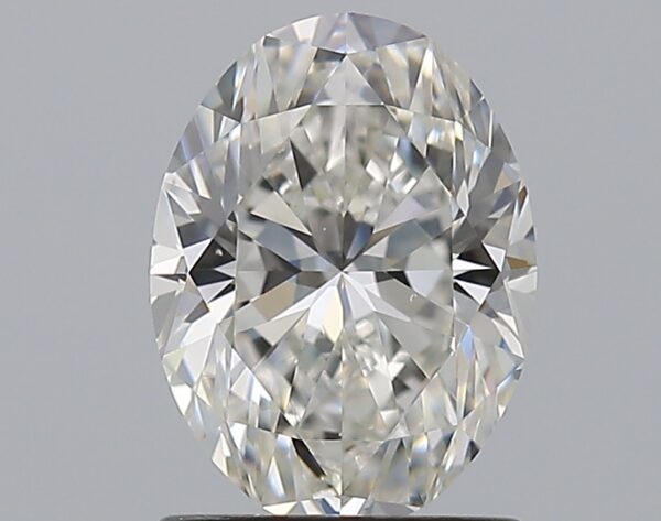 1.5 carat, H colour, VS2 clarity, Oval shape, Natural Diamond.