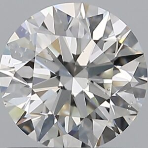 0.96 carat, H colour, SI2 clarity, Round shape, Natural Diamond.