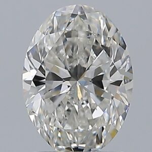 1.2 carat, G colour, SI1 clarity, Oval shape, Natural Diamond.