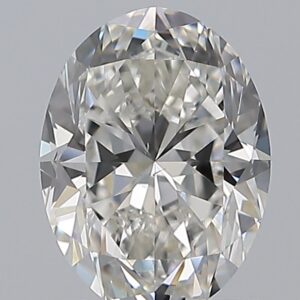 1 carat, G colour, VS2 clarity, Oval shape, Natural Diamond.
