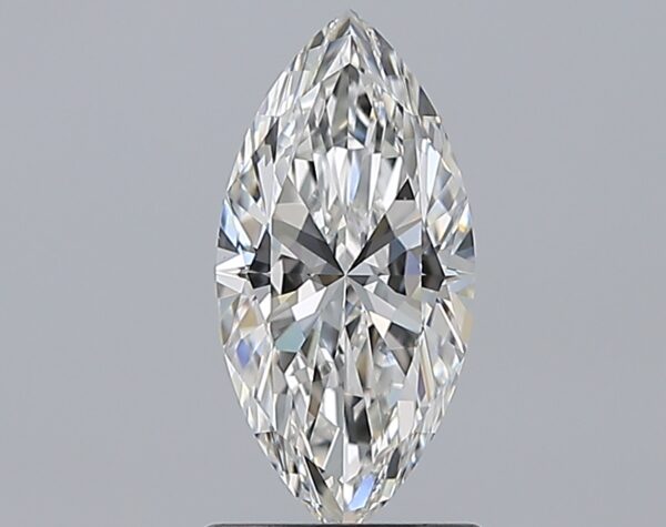 1.01 carat, F colour, VS2 clarity, Marquise shape, Natural Diamond.