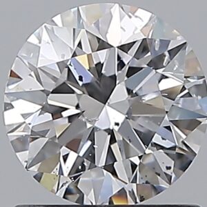 1 carat, D colour, SI2 clarity, Round shape, Natural Diamond.