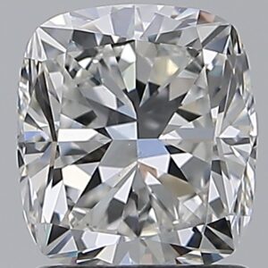 1.5 carat, F colour, SI1 clarity, Cushion shape, Natural Diamond.