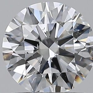 1.01 carat, D colour, SI2 clarity, Round shape, Natural Diamond.