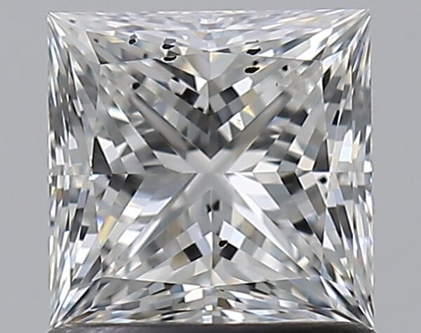 1.01 carat, G colour, SI2 clarity, Princess shape, Natural Diamond.