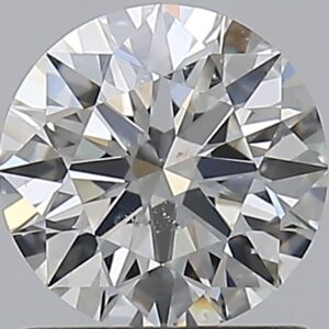 1.03 carat, G colour, SI1 clarity, Round shape, Natural Diamond.