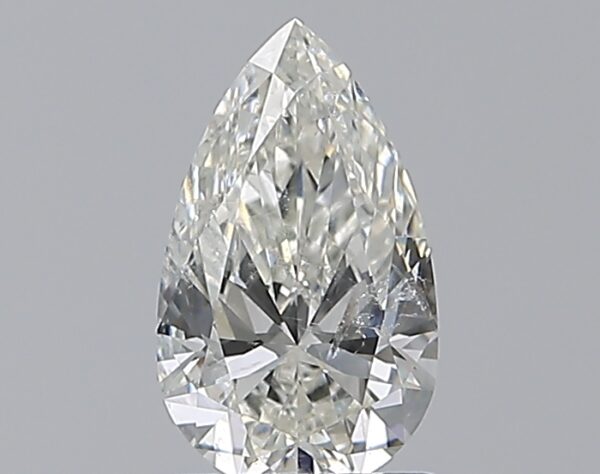 1.01 carat, H colour, SI2 clarity, Pear shape, Natural Diamond.