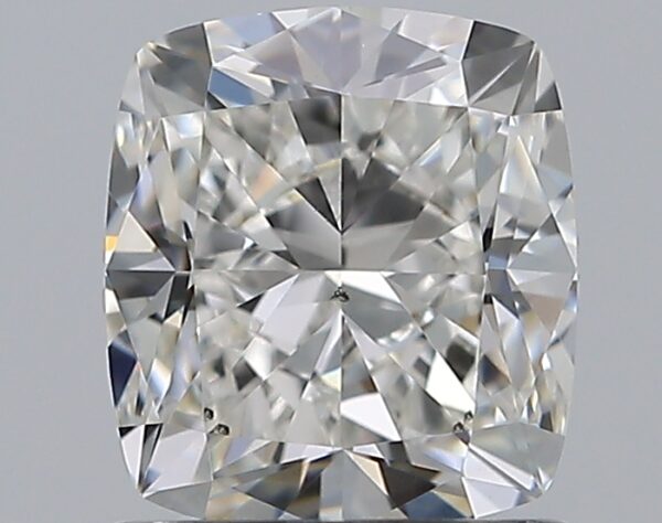 1.01 carat, H colour, VS2 clarity, Cushion shape, Natural Diamond.
