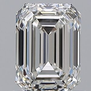 1.2 carat, G colour, VS1 clarity, Emerald shape, Natural Diamond.