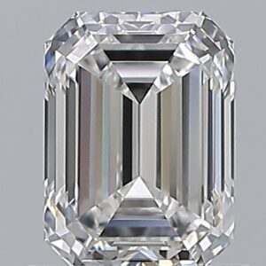 1.01 carat, E colour, VVS1 clarity, Emerald shape, Natural Diamond.