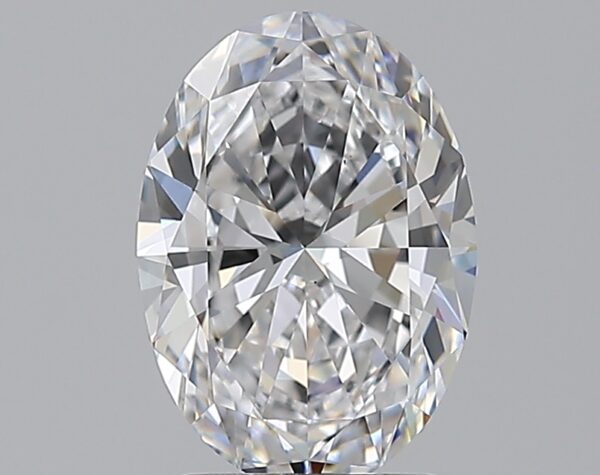 1.8 carat, D colour, VS1 clarity, Oval shape, Natural Diamond.