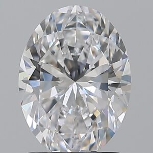 2.01 carat, D colour, VS2 clarity, Oval shape, Natural Diamond.