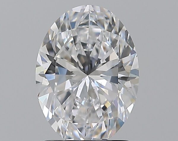 2.01 carat, D colour, VS2 clarity, Oval shape, Natural Diamond.