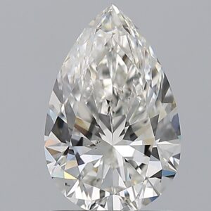 1.5 carat, G colour, SI1 clarity, Pear shape, Natural Diamond.