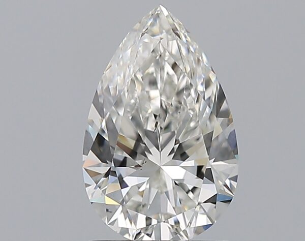 1.5 carat, G colour, SI1 clarity, Pear shape, Natural Diamond.