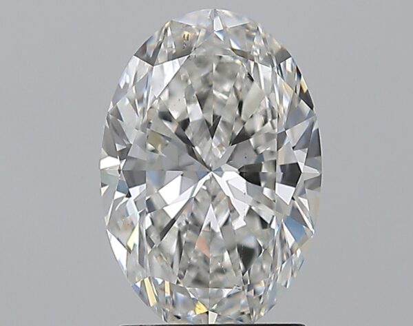 2.01 carat, G colour, SI1 clarity, Oval shape, Natural Diamond.