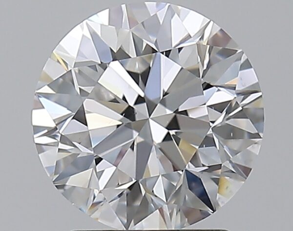 2 carat, E colour, VS2 clarity, Round shape, Natural Diamond.