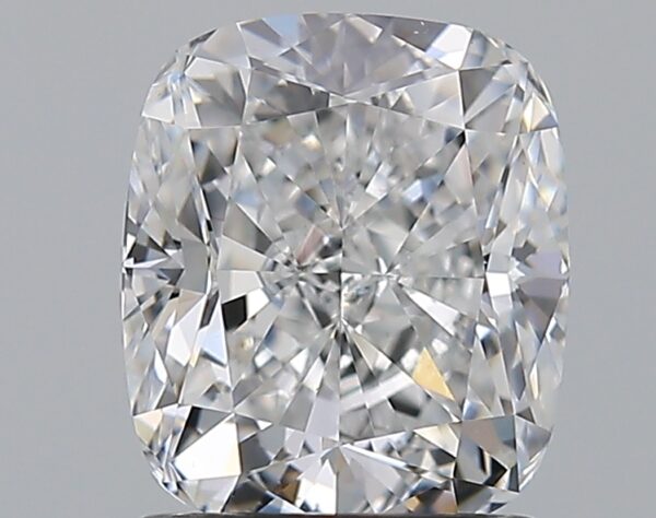 1.79 carat, D colour, VS1 clarity, Cushion shape, Natural Diamond.