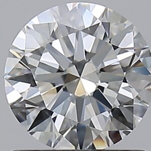 1 carat, F colour, VS2 clarity, Round shape, Natural Diamond.