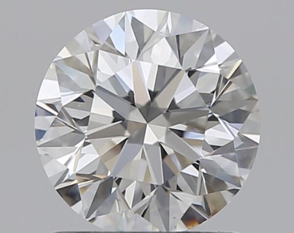 1 carat, F colour, VS1 clarity, Round shape, Natural Diamond.